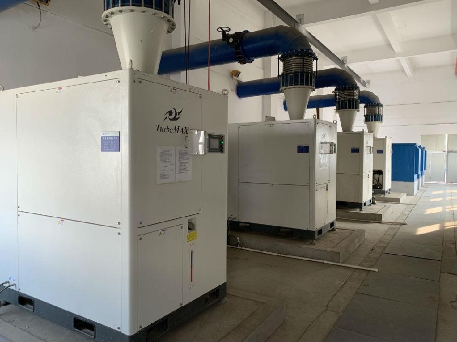 TurboMAX离心鼓风机-宁夏贺兰联合水务项目