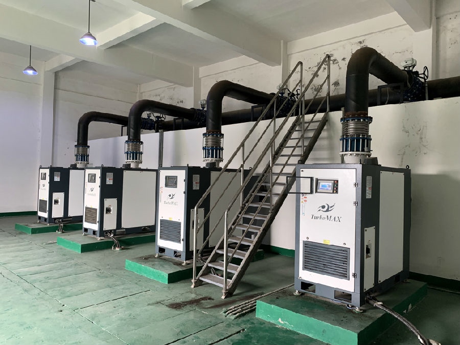 空气悬浮风机-平湖独山项目案例